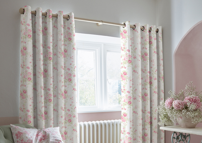 Shabby Chic by Rachel Ashwell Wildflower, Rose - Made to Measure Curtains - Image 5